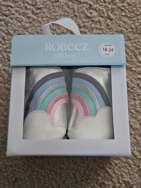 NWT Silver Hope Rainbow Robeez 18-24 mos